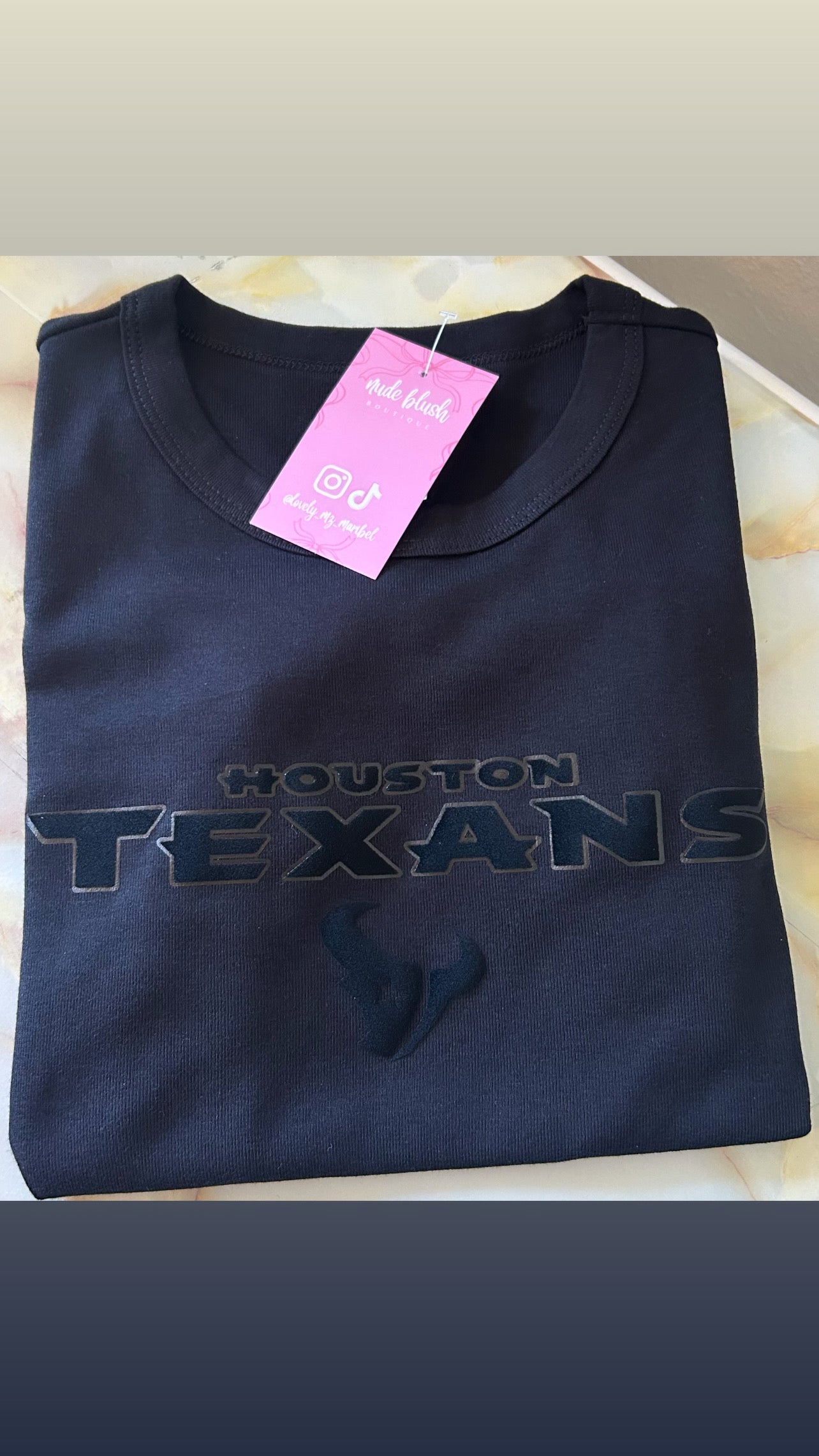 TEXANS CROP TOP