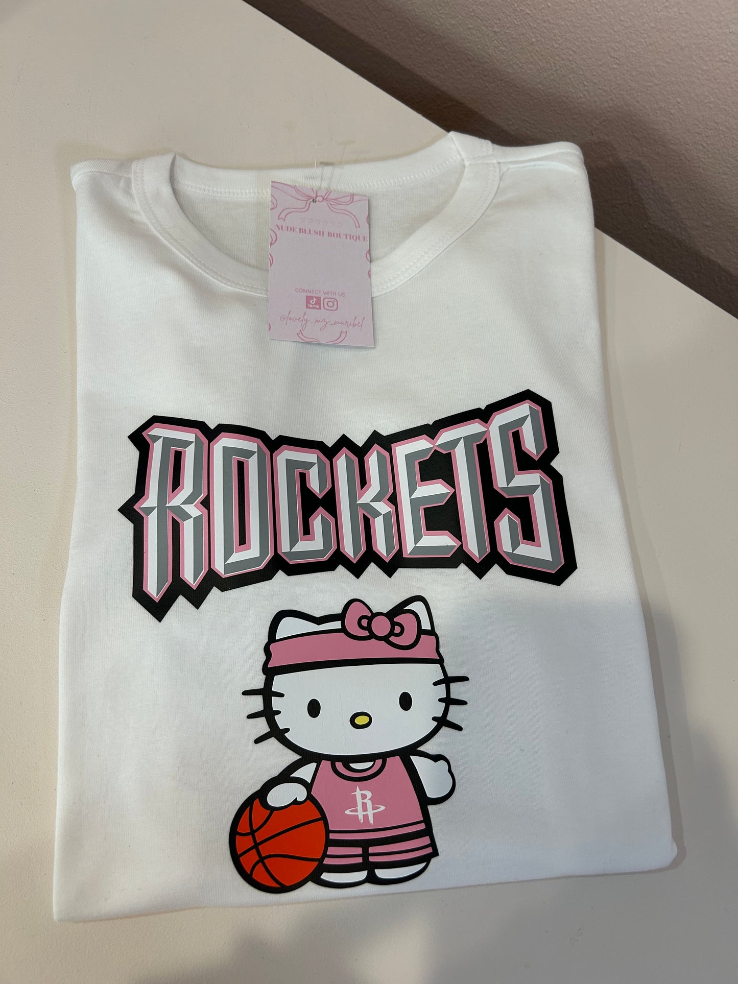 HELLO ROCKETS BABY TEE