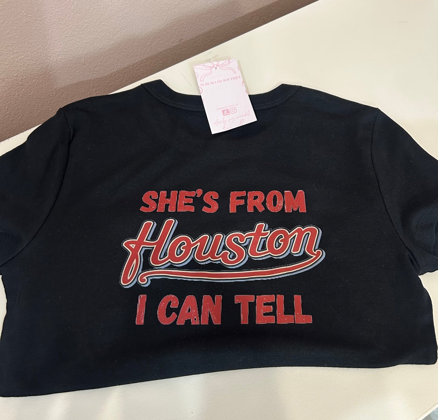 SHE'S FROM HOUSTON TSHIRT