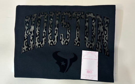 TEXANS CHEETAH TSHIRT