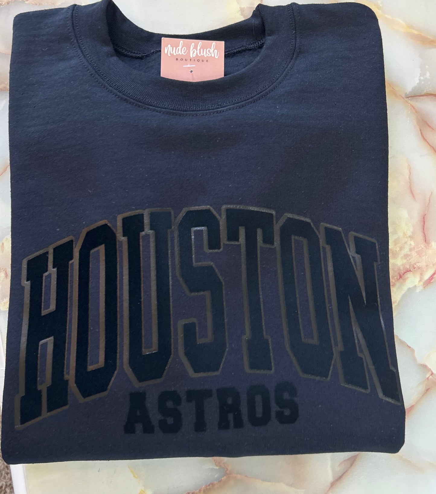 HOUSTON ASTROS CREWNECK SWEATSHIRT