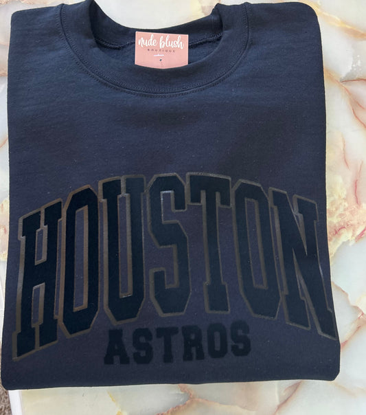 HOUSTON ASTROS CREWNECK SWEATSHIRT