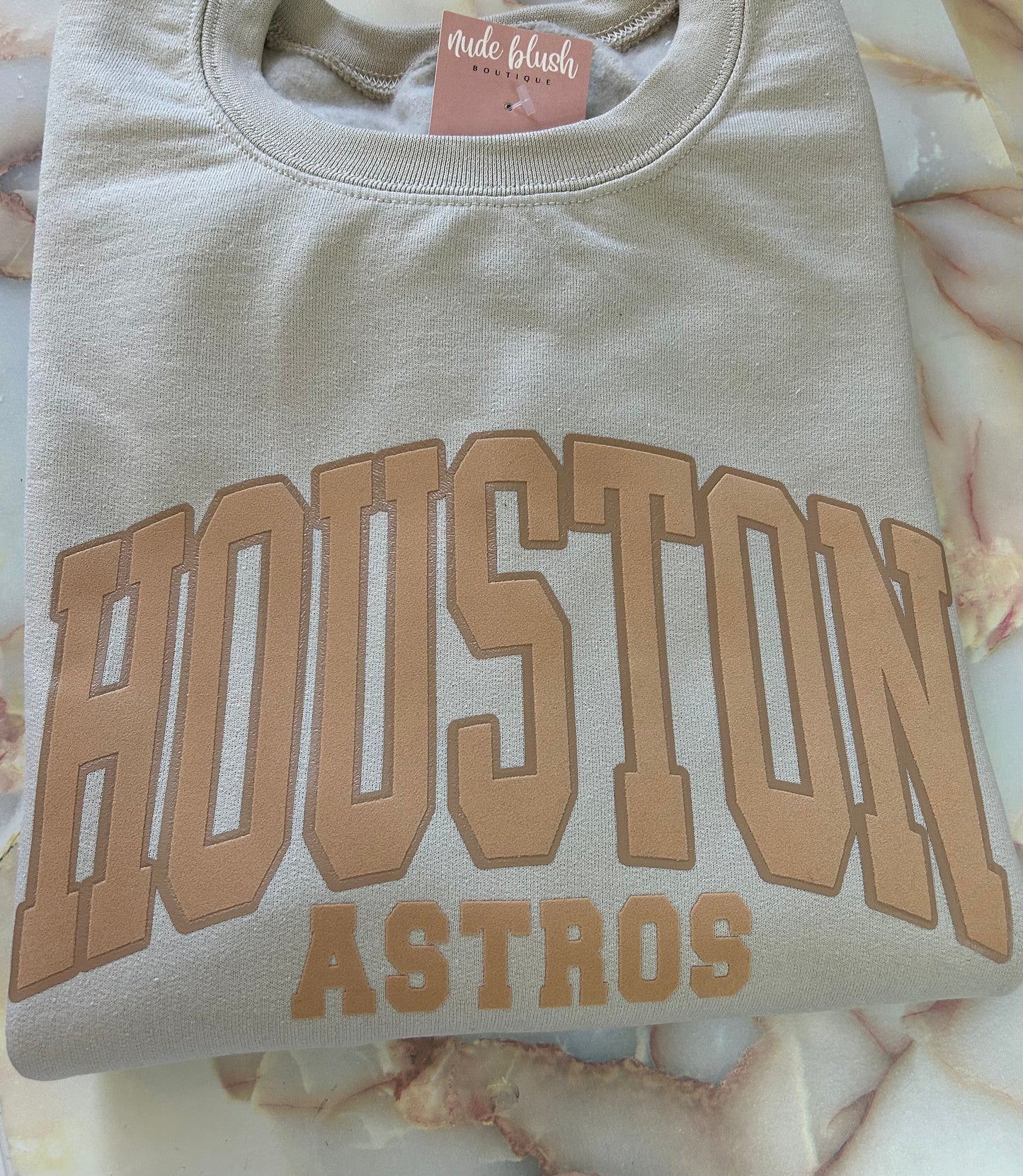 HOUSTON ASTROS CREWNECK SWEATSHIRT