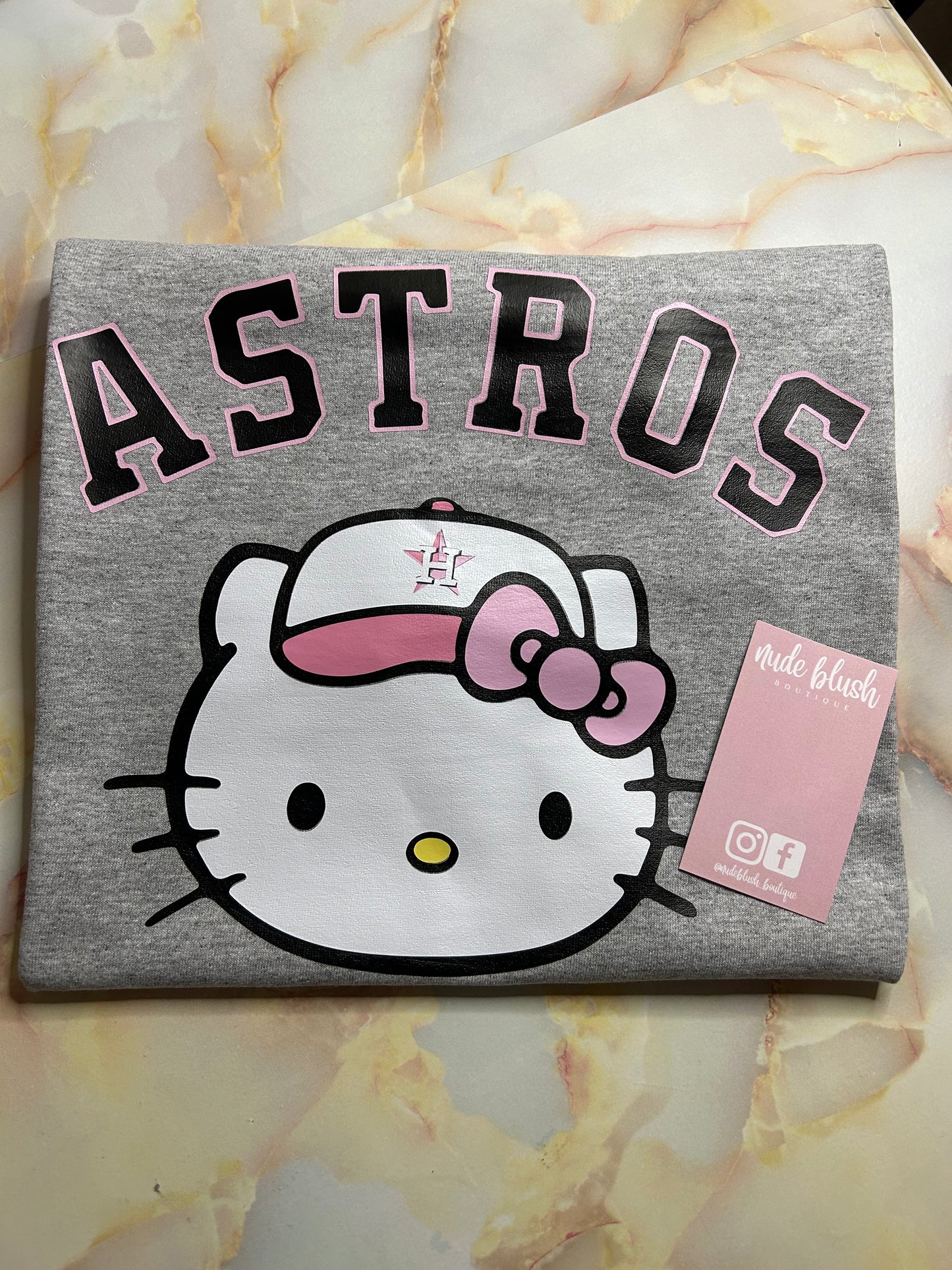 Astros Kitty T-shirt