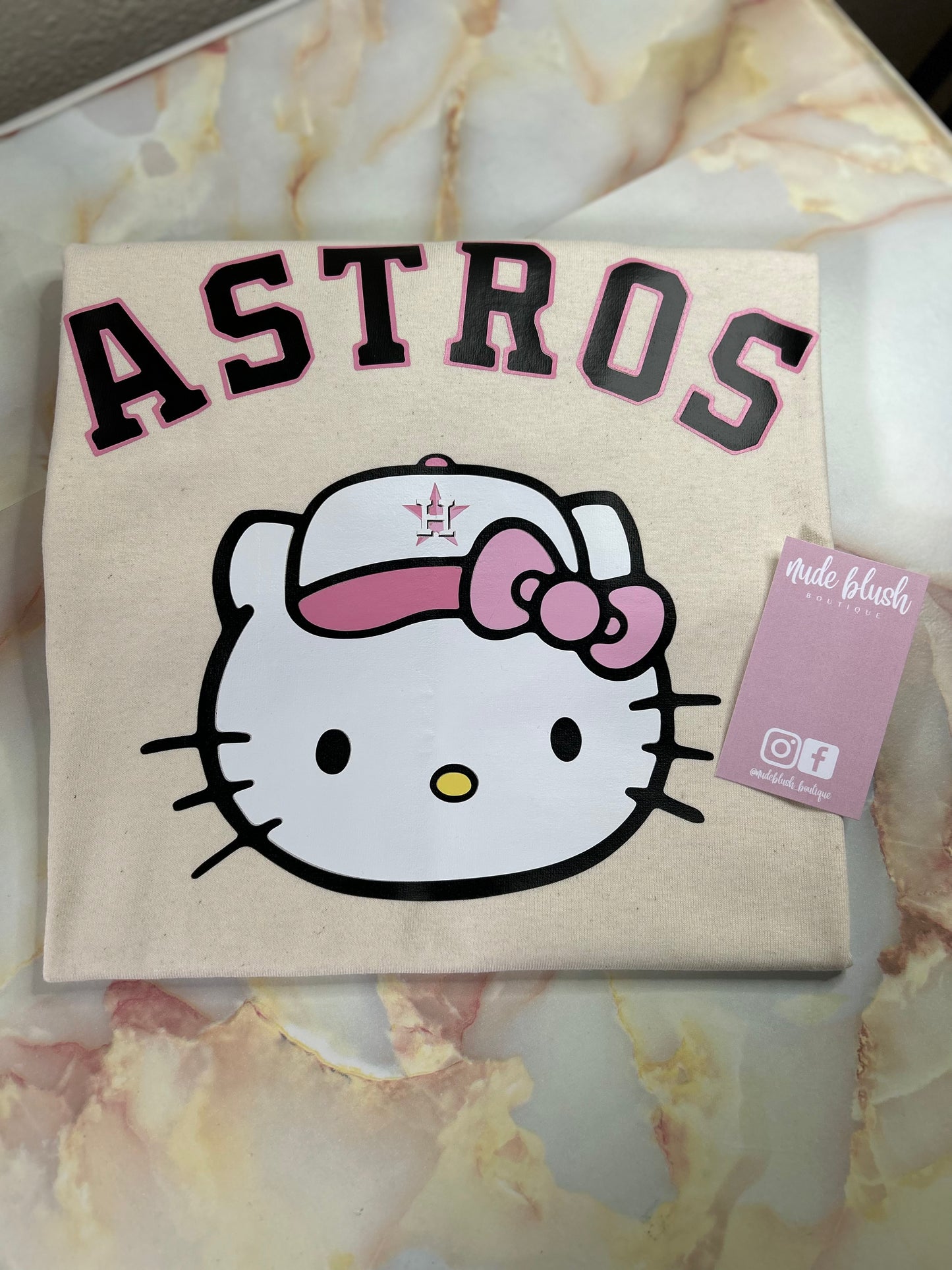 Astros Kitty T-shirt